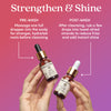 Mini Strength & Shine Hair Oiling Duo
